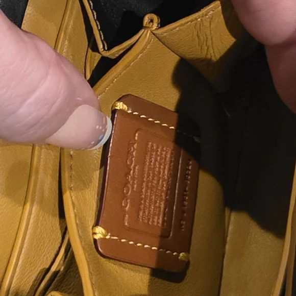 Coach 1941 Collection Black Leather Kiss-Lock with ROGUE tag - Picture 12 of 12